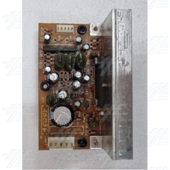 Sega Daytona 2 Low-Pass Audio Amp Board - 838-11651 - Faulty - Sega Daytona 2 Low-Pass Audio Amp Board - 838-11651 - Faulty