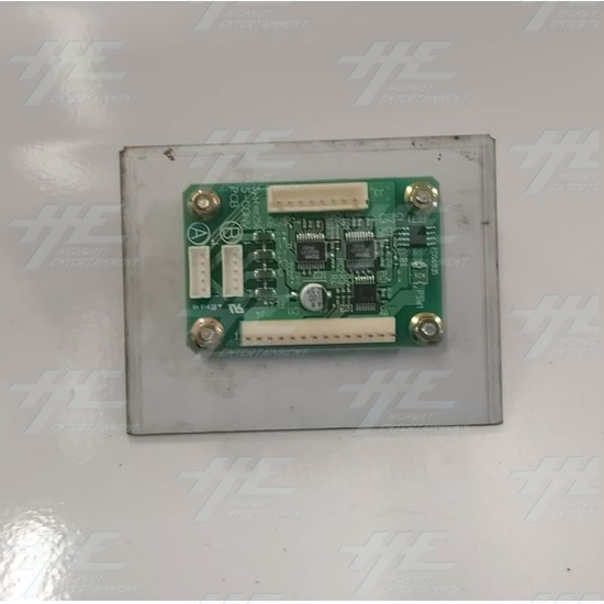 Namco System 256 S-Conv PCB with metal bracket - Namco System 256 S-Conv PCB with metal bracket
