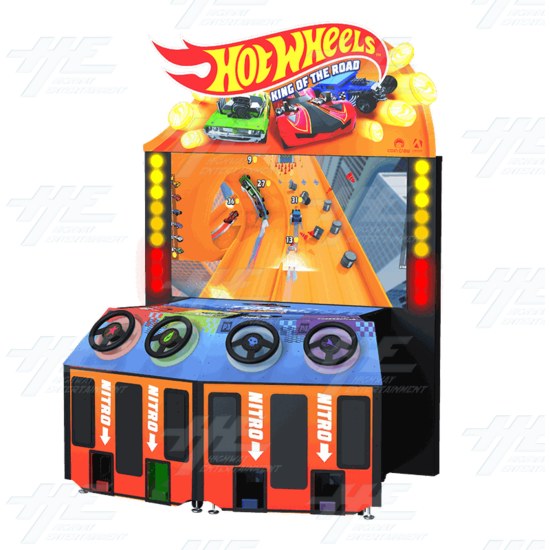 Hot Wheels - King of the Road Arcade Machine (NSW) - Hot Wheels - King of the Road Arcade Machine 