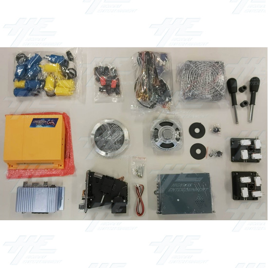 Two Player Arcade Kit for PC with 2800 in 1 Arcade Kit  - DIY Type F - Two Player Arcade Kit for PC with 2800 in 1 Arcade Kit  - DIY Type F - Full Kit