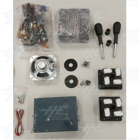 Two Player Arcade Kit for PC with 2800 in 1 Arcade Kit  - DIY Type F - Detail photo 2
