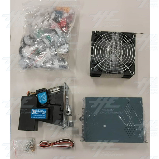Two Player Arcade Kit for PC with 3000 in 1 Arcade Kit  - DIY Type G - Detail photo 2