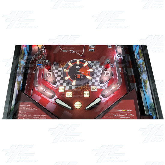 Peter Brock King of the Mountain Pinball Machine - Peter Brock King of the Mountain - Playfield 3