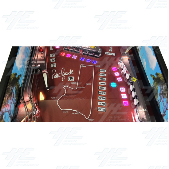 Peter Brock King of the Mountain Pinball Machine - Peter Brock King of the Mountain - Playfield 5