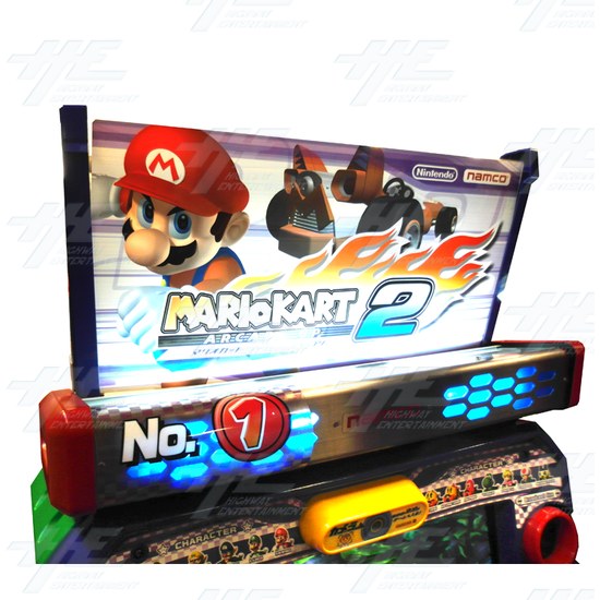 Mario Kart Arcade GP 2 Driving Machine - 4 Player Set - Header