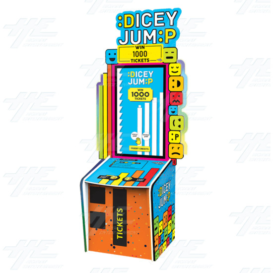 Dicey Jump Ticket Redemption Arcade Machine - Dicey Jump Ticket Redemption Machine