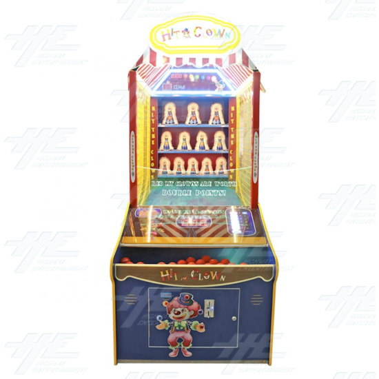 Hit The Clown Ticket Redemption Arcade Game - hit the clown 3