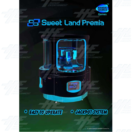 Sweet Land Premia Self Redemption Machine - Brochure pg 1
