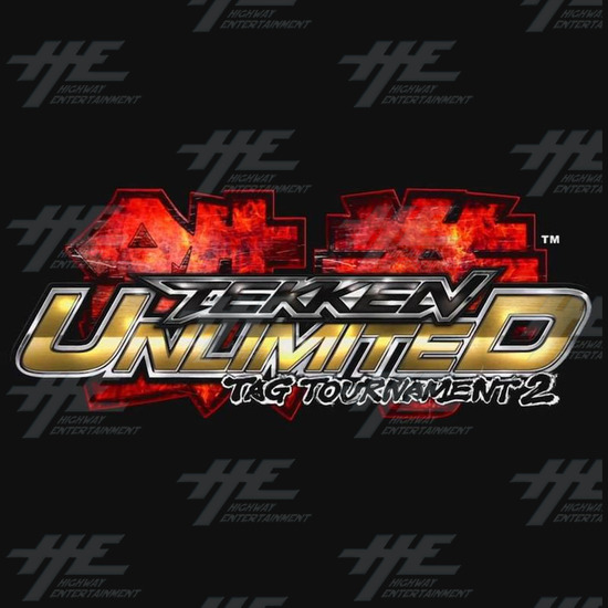 Tekken Tag Tournament 2 Unlimited Arcade Machine (twin cabinet set) - Logo