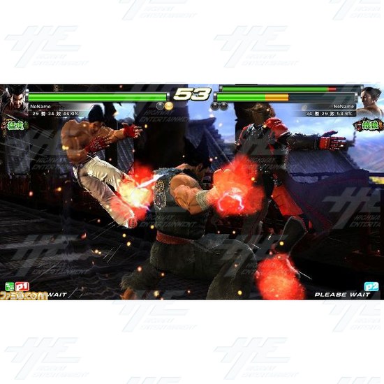 Tekken Tag Tournament 2 Unlimited Arcade Machine (twin cabinet set) - Screenshot