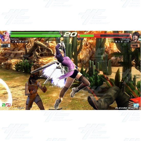 Tekken Tag Tournament 2 Unlimited Arcade Machine (twin cabinet set) - Screenshot