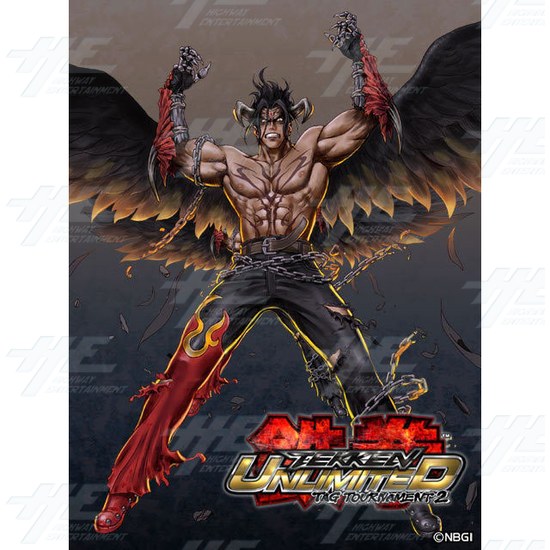 Tekken Tag Tournament 2 Unlimited Arcade Machine (twin cabinet set) - Character Sheet