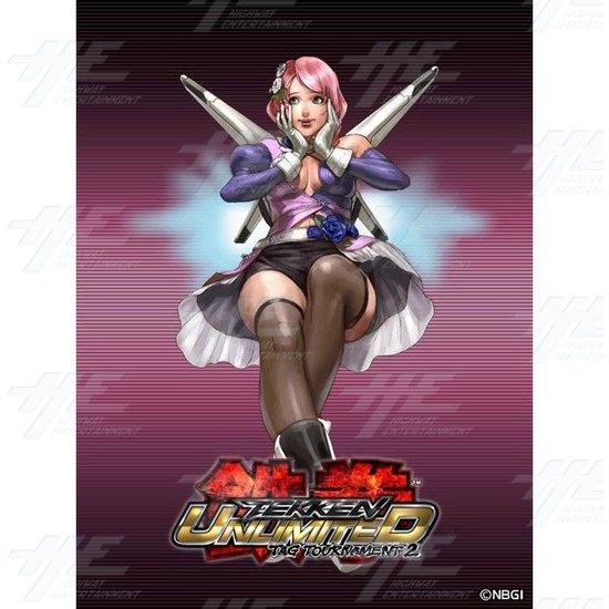 Tekken Tag Tournament 2 Unlimited Arcade Machine (twin cabinet set) - Character Sheet