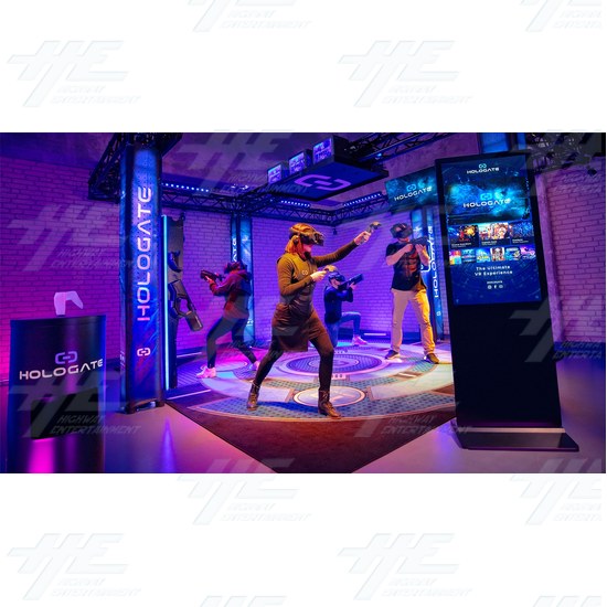 Hologate Arena - Compact Turnkey 4 Player VR Platform - HOLOGATE Upgrade Arena