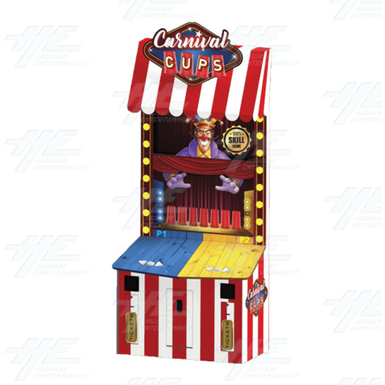 Carnival Cups Ticket Redemption Arcade Machine - carnival view 2