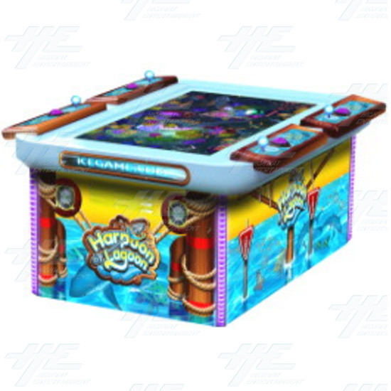 Harpoon Lagoon Ticket Redemption Arcade Machine - Harpoon Lagoon Cabinet