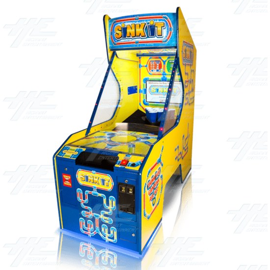 Sink It Shootout Redemption Game - sink-it-cabinet